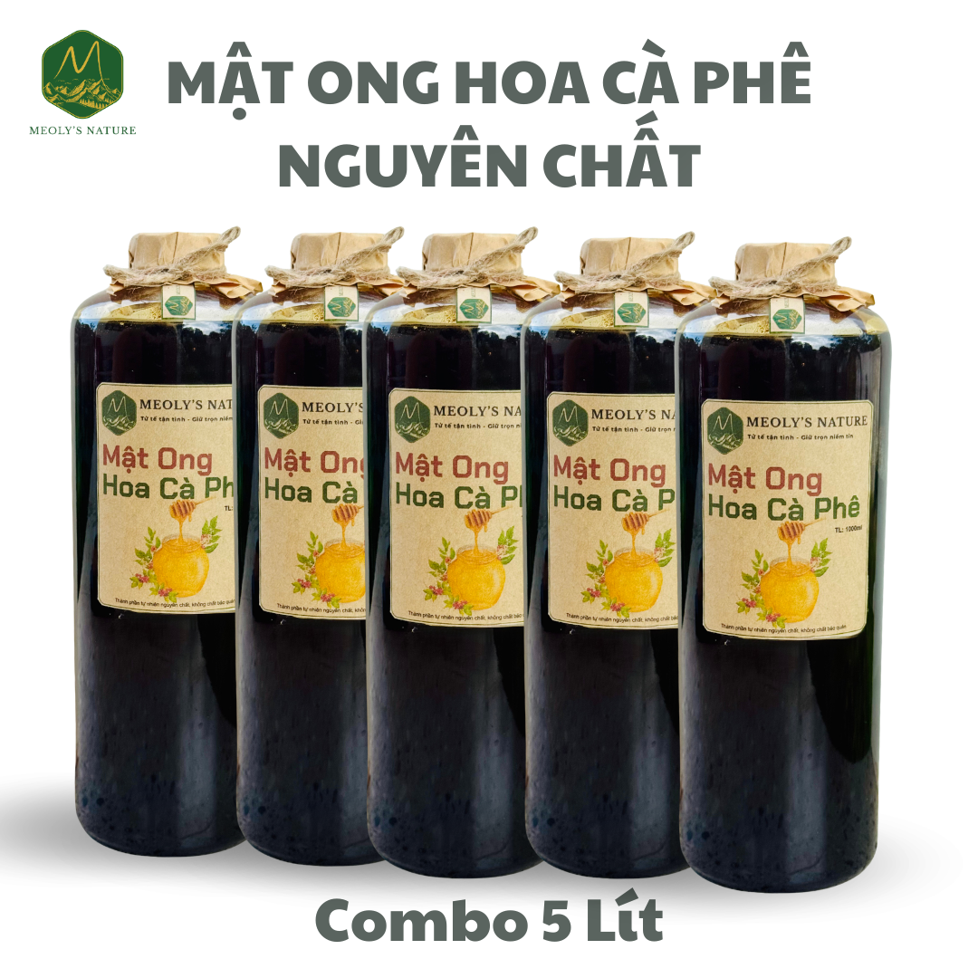  Mật Ong Hoa Cà Phê Nguyên Chất Meoly Nature 