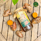  Combo 2 Lít Mật Ong Ngâm Nghệ Đỏ Tặng Thêm 1 Chai 500ml 