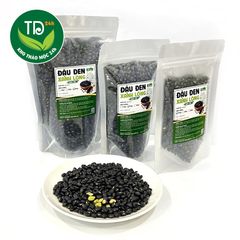 Đậu đen (Đỗ đen) xanh lòng, đã rang, sao thơm, loại 1, hạt nhỏ, thơm bở
