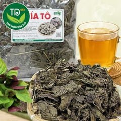 Lá Tía Tô (nguyên lá) sấy khô, hàng vụ mới, khô, thơm, sạch.