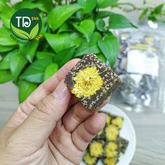 Trà viên bí đao hạt chia, mix đường phèn mật ong, vị thơm ngon, đặc trưng, nguyên liệu chọn lọc, thanh lọc, mát cơ thể