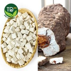 Bạch linh (bạch phục linh), hỗ trợ cải thiện làn da, bồi bổ khí huyết, tốt cho đại tràng, tăng cường sức đề kháng