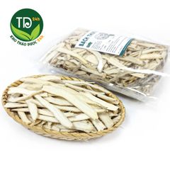 Bạch thược khô, thái lát, trắng, sạch, thơm, hỗ trợ tiêu hóa, đường ruột, bổ huyết, điều kinh, giảm đau, nhuận gan