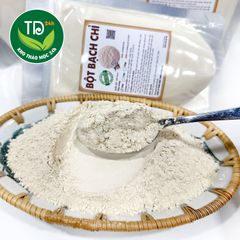 Bột bạch chỉ nguyên chất thơm, mịn, dùng đắp mặt, hỗ trợ sáng da, giảm mụn, mờ thâm, chống lão hoá