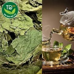 Lá dâu tằm sấy khô, trà lá dâu tằm, hàng loại 1, chuẩn khô, thơm