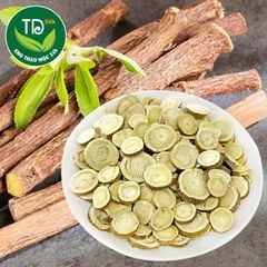Cam thảo lát tròn, sấy khô tự nhiên, dùng pha trà, thanh nhiệt, giải khát