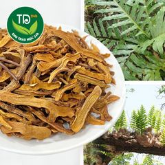 Cốt toái bổ ( củ cốt toái ) thái lát, sấy khô tư nhiên, hàng cao cấp, sạch thơm