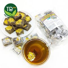 Trà viên bí đao hạt chia, mix đường phèn mật ong, vị thơm ngon, đặc trưng, nguyên liệu chọn lọc, thanh lọc, mát cơ thể