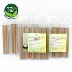 Ngải bồ kết, thành phần từ lá ngải cứu tự nhiên, ít tàn, ít khói, phù hợp sử dụng trong diện chẩn, hơ ngải và massage
