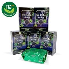 Trà túi lọc Cỏ Mực Đỗ Đen, hộp 30 túi lọc x 3g, đậm vị trà, hàng công ty uy tín chất lượng, giấy tờ kiểm định đầy đủ.