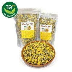 Trà hoa cúc chi (cúc tiến Vua) sấy lạnh nguyên bông, hàng mùa mới, loại đặc biệt, dùng pha trà, thích hợp làm quà biếu tặng