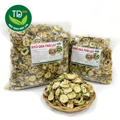 Mướp đắng sấy khô, khổ qua rừng sấy khô chính hiệu, hàng mùa vụ mới, khô, sạch, thơm, hỗ trợ thanh lọc cơ thể
