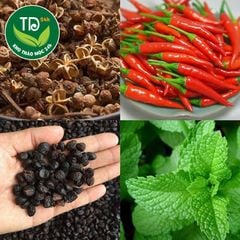 [Combo siêu rẻ] 100 gr hạt dổi nếp + 100 gr hạt mắc khén, đặc sản Tây Bắc chính hiệu, hàng loại A I Kho Thảo Mộc 24h
