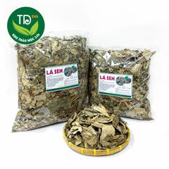 [02 kg] Lá Sen khô (sao vàng hạ thổ), xanh, sạch, đẹp, hỗ trợ ngủ ngon, detox cơ thể, giải nhiệt