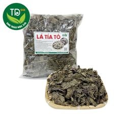Lá Tía Tô (nguyên lá) sấy khô, hàng vụ mới, khô, thơm, sạch.