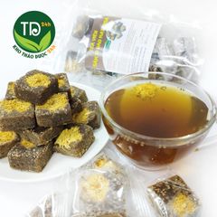 Trà viên bí đao hạt chia, mix đường phèn mật ong, vị thơm ngon, đặc trưng, nguyên liệu chọn lọc, thanh lọc, mát cơ thể