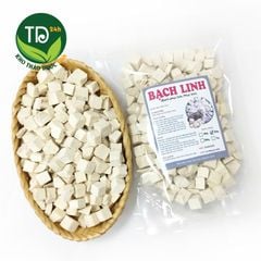 Bạch linh (bạch phục linh), hỗ trợ cải thiện làn da, bồi bổ khí huyết, tốt cho đại tràng, tăng cường sức đề kháng