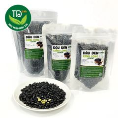 Đậu đen (Đỗ đen) xanh lòng, đã rang, sao thơm, loại 1, hạt nhỏ, thơm bở