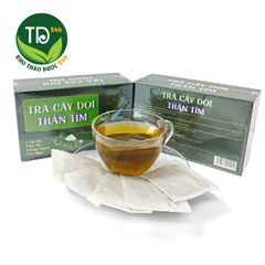 Trà túi lọc cây bọ mắm, cây dòi thân tím, hỗ trợ trừ ho, thanh nhiệt, giảm đau họng, bổ phổi