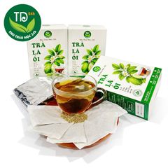 Trà búp ổi (lá ổi non) dạng túi lọc, thảo mộc cho sức khoẻ, thơm dịu vị thiên nhiên, hàng loại 1, 100% từ thiên nhiên