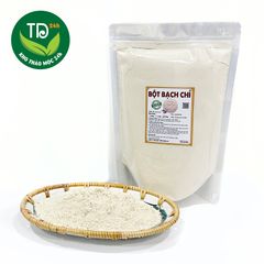 Bột bạch chỉ nguyên chất thơm, mịn, dùng đắp mặt, hỗ trợ sáng da, giảm mụn, mờ thâm, chống lão hoá
