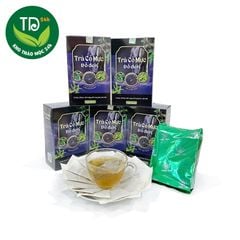 Trà túi lọc Cỏ Mực Đỗ Đen, hộp 30 túi lọc x 3g, đậm vị trà, hàng công ty uy tín chất lượng, giấy tờ kiểm định đầy đủ.