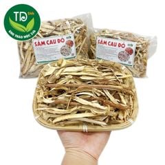 Sâm cau khô, sâm cau đỏ, sâm rừng Tây Bắc, 500 gr, thái lát, khô, sạch, thơm, nhiều công dụng tốt
