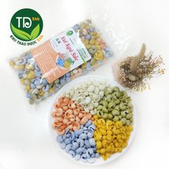 Bún gạo lứt ngũ sắc, vị ngô, chùm ngây, gấc, lá cẩm, đậu biếc, đặc sản Cao Bằng, 100% organic