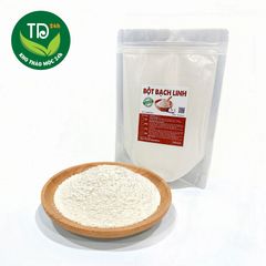 Bột bạch linh (bột bạch phục linh) nguyên chất thơm, mịn, pha trà, làm đẹp