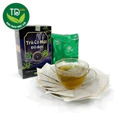 Trà túi lọc Cỏ Mực Đỗ Đen, hộp 30 túi lọc x 3g, đậm vị trà, hàng công ty uy tín chất lượng, giấy tờ kiểm định đầy đủ.