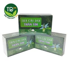 Trà túi lọc cây bọ mắm, cây dòi thân tím, hỗ trợ trừ ho, thanh nhiệt, giảm đau họng, bổ phổi