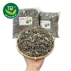 [500 gr] Ngải cứu sấy khô, lá ngải cứu, hàng mùa vụ mới, sạch, thơm, xông giải cảm, xông hơ mặt, ngâm chân, xông phòng