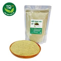 Bột Bạc Hà Nguyên Chất 100% dùng làm đẹp, giảm mụn, giảm sung viêm, ngâm chân và tắm