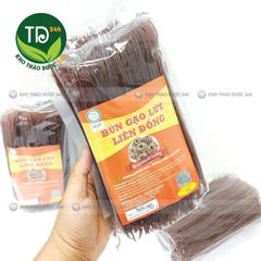 Bún gạo lứt ngũ sắc, vị ngô, chùm ngây, gấc, lá cẩm, đậu biếc, đặc sản Cao Bằng, 100% organic