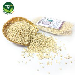 [100 gr] Hạt ý dĩ (y dĩ, bo bo), hỗ trợ bồi bổ cơ thể, kiện tỳ, bổ phế, lợi tiểu, làm đẹp da, dùng nấu chè, cháo, xôi