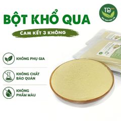 Bột khổ qua rừng, 100g, hàng nguyên chất, dùng đắp mặt, hỗ trợ cải thiện làn da, giảm mụn, ngừa thâm nám