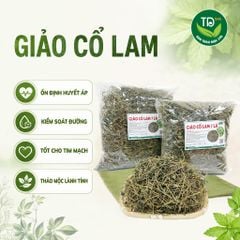 Trà giảo cổ lam SaPa 7 lá, hàng mùa mới, khô, sạch, thơm, hỗ trợ tuần hoàn, thanh lọc cơ thể, cân bằng sức khỏe