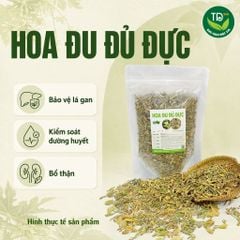 Hoa đu đủ đực 250g, khô, sạch, thơm, nụ đẹp, dùng pha trà, ngâm mật ong, tốt cho sức khoẻ