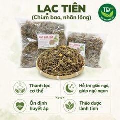 Cây lạc tiên (chùm bao, nhãn lồng), hàng mùa mới, khô, sạch, thơm, hỗ trợ ngủ ngon, thanh nhiệt, lợi tiểu