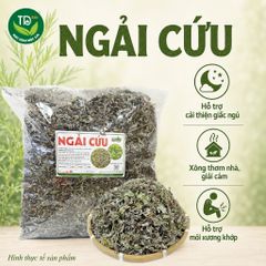 [1kg] Ngải cứu sấy khô, lá ngải cứu, hàng mùa vụ mới, sạch, thơm, dùng xông giải cảm, xông hơ mặt, ngâm chân, xông phòng