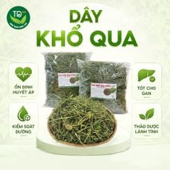 Dây khổ qua rừng (dây mướp đắng rừng) chính hiệu, 01 kg, hàng mùa vụ mới, khô, sạch thơm, hỗ trợ thanh lọc cơ thể