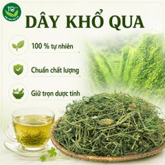 Dây lá khổ qua rừng (dây lá mướp đắng rừng) chính hiệu, 500 gr, hàng mùa vụ mới, khô, sạch thơm, hỗ trợ thanh lọc cơ thể