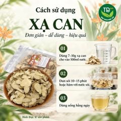 Xạ can khô 100g, cây rẻ quạt, rễ quạt thơm, sạch, nhiều công dụng tốt