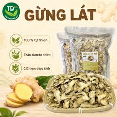 Gừng khô thái lát, can khương, hàng mùa vụ mới, thơm cay, dùng pha trà, xông giải cảm, giữ ẩm cơ thể, tăng sức đề kháng