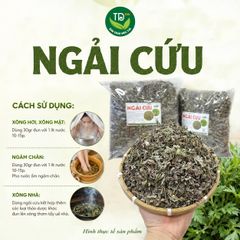 [1kg] Ngải cứu sấy khô, lá ngải cứu, hàng mùa vụ mới, sạch, thơm, dùng xông giải cảm, xông hơ mặt, ngâm chân, xông phòng
