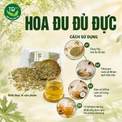 Hoa đu đủ đực 250g, khô, sạch, thơm, nụ đẹp, dùng pha trà, ngâm mật ong, tốt cho sức khoẻ