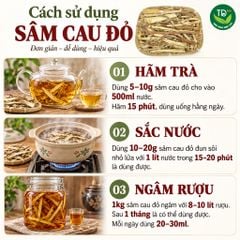 Sâm cau khô, sâm cau đỏ, sâm rừng Tây Bắc, 250 gr, thái lát, khô, sạch, thơm, nhiều công dụng tốt