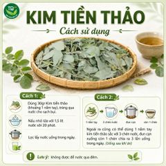 Kim tiền thảo, hàng mùa vụ mới, khô, sạch, thơm, [01kg] hỗ trợ thanh nhiệt, lợi tiểu
