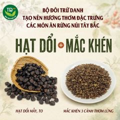Hạt mắc khén rừng Tây Bắc sạch, gia vị làm nước chấm, ướp thịt, chuẩn thơm ngon