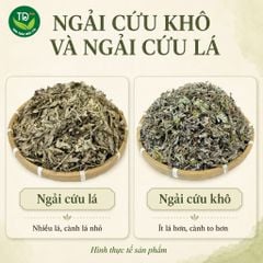 [1kg] Ngải cứu sấy khô, lá ngải cứu, hàng mùa vụ mới, sạch, thơm, dùng xông giải cảm, xông hơ mặt, ngâm chân, xông phòng